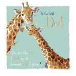 Father's Day Card - Dad - Giraffe - Wildlife Ling Design