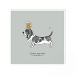 Birthday Card - Cheers Big Ears - Bassett Hound Dog - Artbeat