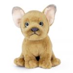 Sand Golden French Bulldog Puppy Dog Plush Soft Toy - 16cm - Living Nature AN778