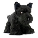 Scottish Terrier Dog Plush Soft Toy - 17cm - Living Nature AN676