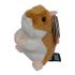 Hamster Sitting Small Plush Soft Toy - 11cm - Living Nature