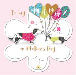 Mother's Day Card - Mummy - Dachshund Dog - 3D Talking Pictures