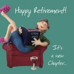 Retirement Card - Female - New Chapter Funny One Lump Or Two