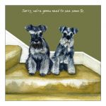 Greetings Card - Miniature Schnauzer - ID - The Little Dog