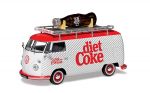 Diet Coke Volkswagen Split Screen T1 Campervan - Diecast Scale 1:43 - Corgi