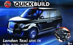 London Taxi Black Cab - Model Kit - 45 Pieces Airfix Quickbuild - J6051