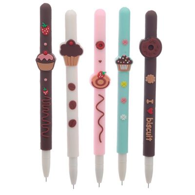 Cake Biscuit Scented Novelty Pen - 5 Colours