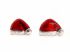 Christmas Santa Hat Cufflinks - Boxed - Snazzy Santa