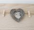 Wooden Heart Picture Frame Garland