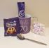 Cadbury's Hot Chocolate & 70th Purple Birthday Mug Gift Set