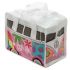 Volkswagen VW T1 Campervan Lunch Sandwich Bag - Pink - Ethical Recycled